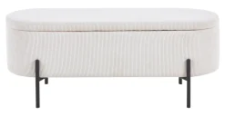 Artistiq Living Bankje Arissa Rib, 110cm* Halbanken
