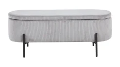 Artistiq Living Bankje Arissa Rib, 110cm* Halbanken