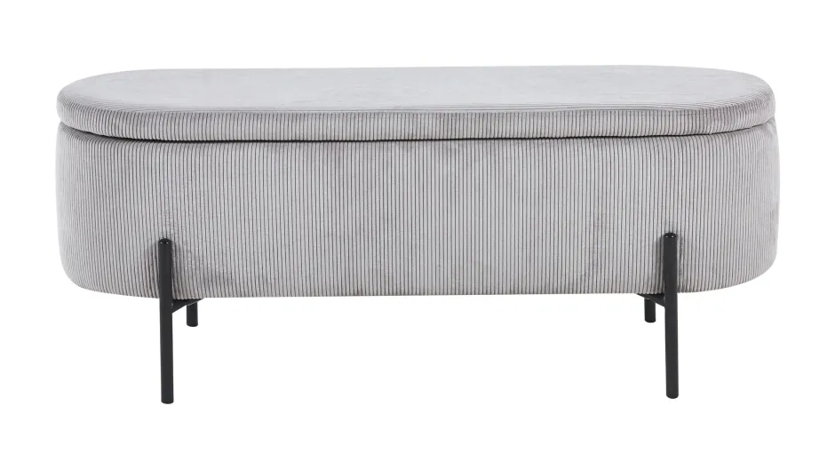 Artistiq Living Bankje Arissa Rib, 110cm* Halbanken