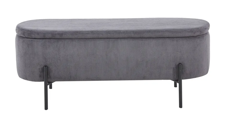 Artistiq Living Bankje Arissa Rib, 110cm* Halbanken