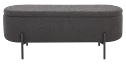 Artistiq Living Bankje Clent Bouclé, 110cm* Halbanken