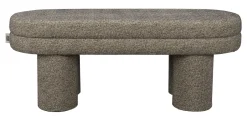 Dutchbone Bankje Fern Bouclé, 110cm* Eetkamerbanken