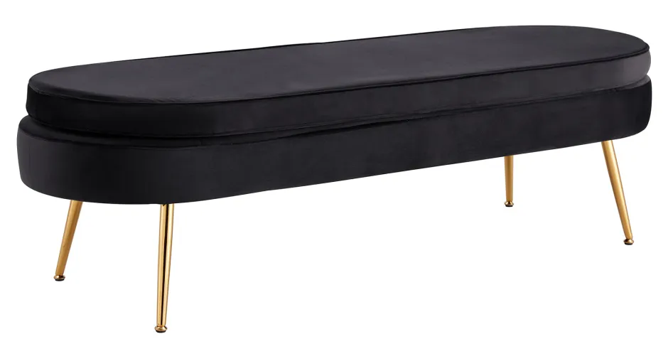 Artistiq Living Bankje Ignacio Velvet, 143cm* Halbanken