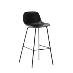 Kave Home Barkruk Altea Gerecycled kunststof (zithoogte 74cm)* Barkrukken|Barkruk Met Rugleuning