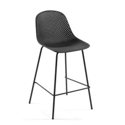 Kave Home Barkruk Quinby (zithoogte 75cm)* Barkrukken|Barkruk Met Rugleuning