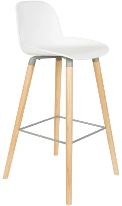 Zuiver Barkruk Albert Kuip PP (zithoogte 75cm)* Barkruk Met Rugleuning
