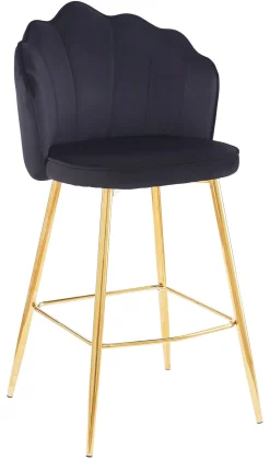 Artistiq Living Barkruk Alexander Velvet (zithoogte 68cm)* Barkruk Met Rugleuning