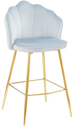 Artistiq Living Barkruk Alexander Velvet (zithoogte 68cm)* Barkruk Met Rugleuning