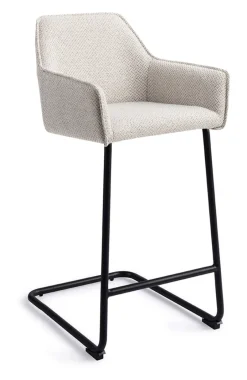 Jesper Home Barkruk Hofu Arch Black (zithoogte 65cm)* Barkruk Met Rugleuning