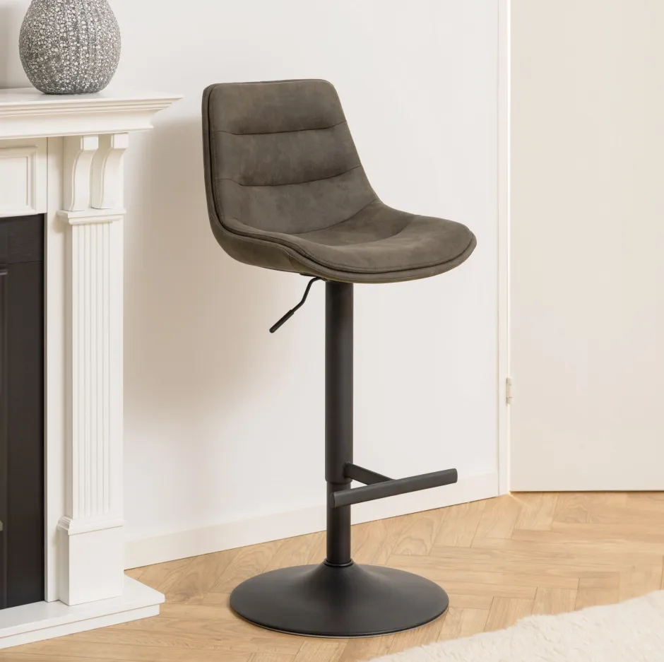 Bendt Barkruk Labarron kleur (zithoogte 65-86cm)* Barkruk Met Rugleuning|Barkruk Verstelbaar