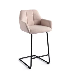 Jesper Home Barkruk Noto Arch Black (zithoogte 65cm)* Barkruk Met Rugleuning