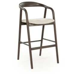 Eleonora Barkruk Rayven Essen en stof (zithoogte 75cm)* Barkruk Met Rugleuning