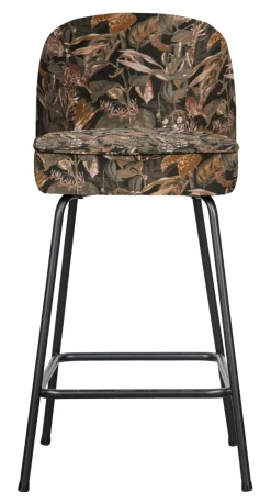 WOOOD Barkruk Vogue (zithoogte 65cm) Velvet* Barkruk Met Rugleuning