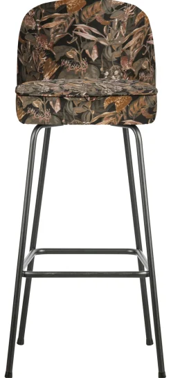 WOOOD Barkruk Vogue (zithoogte 80cm) Velvet* Barkruk Met Rugleuning