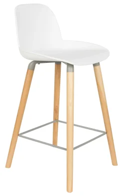 Zuiver Barstoel Albert Kuip PP (zithoogte 65cm)* Barkruk Met Rugleuning