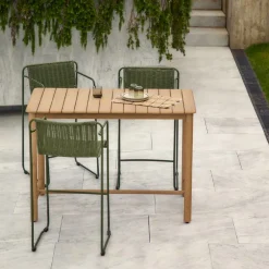 Kave Home Bartafel Sori Acaciahout, 138 x 78cm* Bartafels Voor In Je Tuin|Bartafels