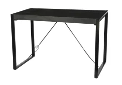 Livingfurn Bartafel Norris Mangohout en staal, 140 x 80cm* Bartafels