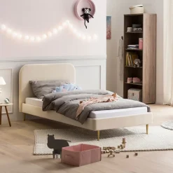 Artistiq Living Bed Federico Velvet, 90 x 200cm* Eenpersoonsbedden|Bedden & Boxsprings