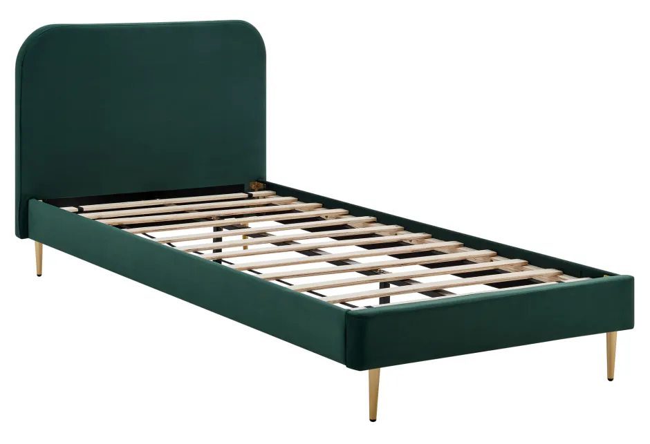 Artistiq Living Bed Federico Velvet, 90 x 200cm* Eenpersoonsbedden|Bedden & Boxsprings