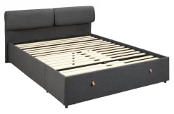 Bendt Bed Tawsha Met lade en verstelbare hoofdsteun, 160 x 200cm, kleur Donker* Bedden & Boxsprings