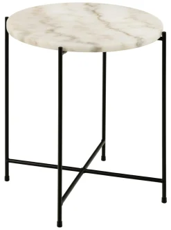 Bendt Bijzettafel Carolien Marmer* Ronde Bijzettafel