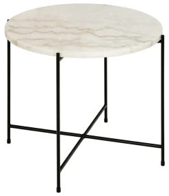 Bendt Bijzettafel Carolien Marmer* Ronde Bijzettafel