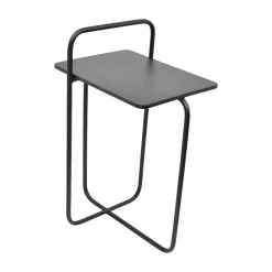 Urban Interiors Bijzettafel Easy Met Tijdschriftenrek, 28 x 37cm, kleur* Zwarte Bijzettafel