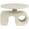 Zuiver Bijzettafel Hermit Resin, 58cm* Ronde Bijzettafel