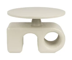 Zuiver Bijzettafel Hermit Resin, 58cm* Ronde Bijzettafel
