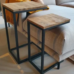 Brix Bijzettafel Jordy set van 2 stuks* Bijzettafels Set