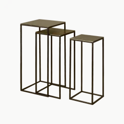 RENEW Bijzettafel Jose Set van 3 stuks, kleur Meerkleurig* Bijzettafels Set