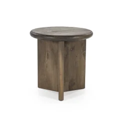 By-Boo Bijzettafel Leoti 45cm* Ronde Bijzettafel