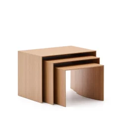 Kave Home Bijzettafel Litto Set van 3 stuks* Bijzettafels Set