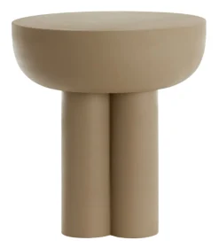 Light & Living Bijzettafel Mikola 46cm* Ronde Bijzettafel