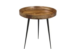 Artistiq Living Bijzettafel Nowi Mango, 50cm* Ronde Bijzettafel
