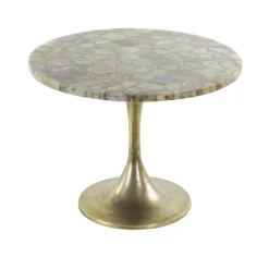 Light & Living Bijzettafel Rickerd Ø61cm* Ronde Bijzettafel