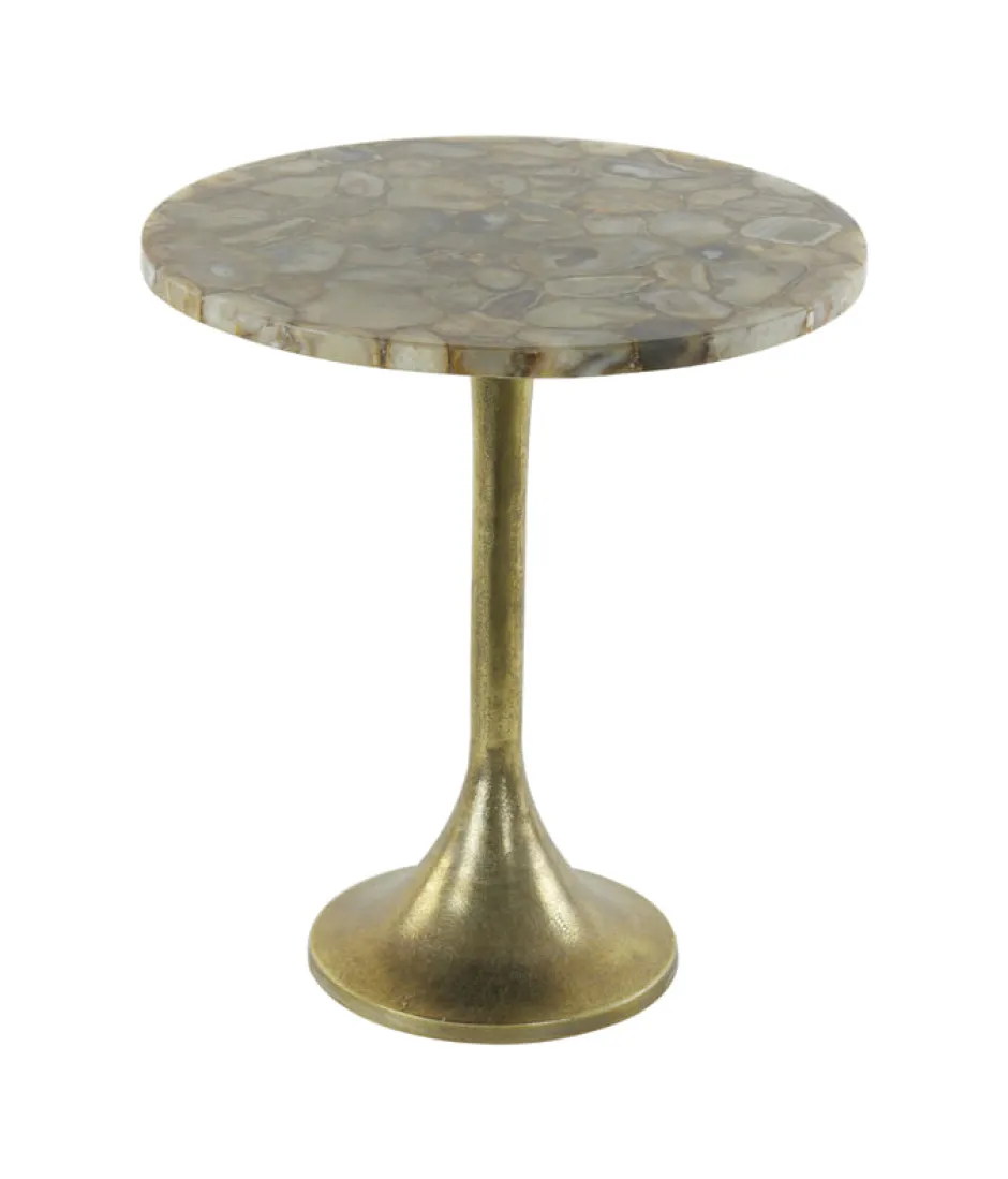 Light & Living Bijzettafel Rickerd Ø48cm* Ronde Bijzettafel