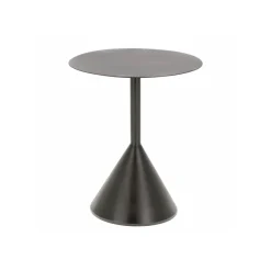 Kave Home Bijzettafel Yinan, 48cm, kleur* Zwarte Bijzettafel|Ronde Bijzettafel
