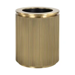Richmond Interiors Bloempot Ironville Brass, 60cm hoog* Potten & Manden