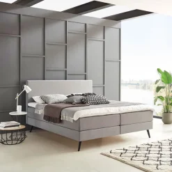 Sohome Boxspring Nora kleur grijs* Bedden & Boxsprings