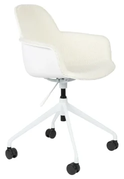 Zuiver Bureaustoel Albert Kuip Met armleuning, Bouclé* Bureaustoelen