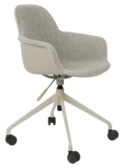 Zuiver Bureaustoel Albert Kuip Met armleuning, Bouclé* Bureaustoelen