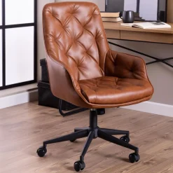 Bendt Bureaustoel Joellyn PU leer, kleur* Bureaustoelen