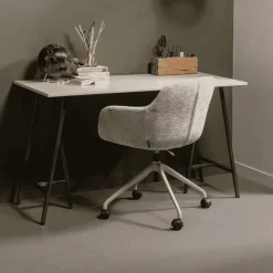 WOOOD Bureaustoel Morros Chenille, kleur* Bureaustoelen