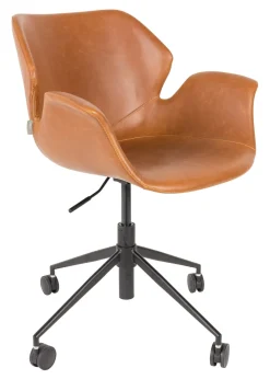 Zuiver Bureaustoel Nikki PU leer* Bureaustoelen