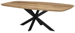 DTP Home Deens Ovale Eettafel Evo Teakhout, 240 x 110cm* Ovale Eettafel