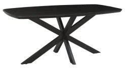 Livingfurn Deens Ovale Eettafel Jesper Mangohout, kleur* Ovale Eettafel