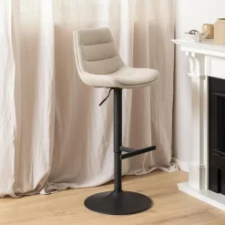 Bendt Draaibare Barkruk Labarron (zithoogte 65-86cm)* Barkruk Met Rugleuning|Barkruk Verstelbaar