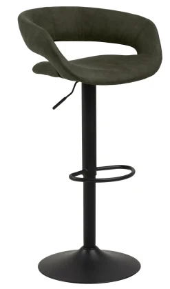 Bendt Draaibare Barkruk Pia (zithoogte 59-80cm)* Barkruk Met Rugleuning|Barkruk Verstelbaar