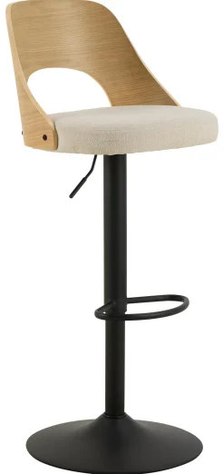 Bendt Draaibare Barkruk Vila (zithoogte 62-84cm)* Barkruk Met Rugleuning|Barkruk Verstelbaar